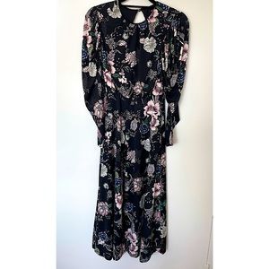 Floral Dress - With Open Back